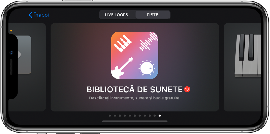 Biblioteca de sunete în browserul Sunete