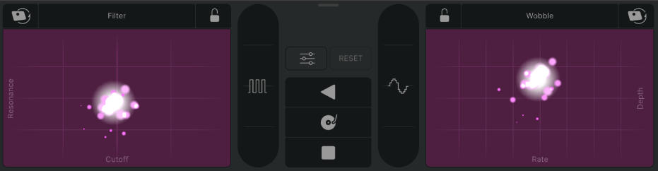 Commandes de Remix FX.