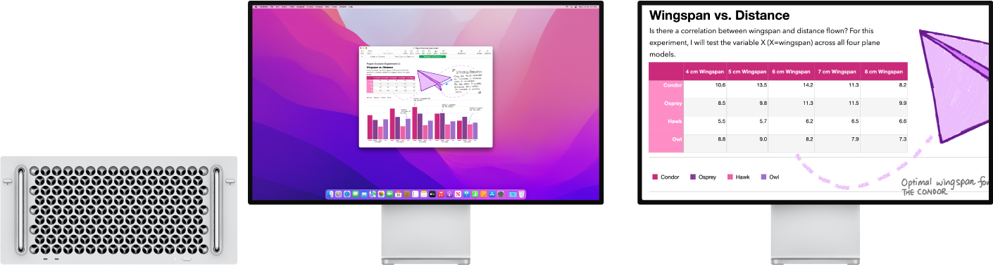 A Tela de Zoom está ativa no monitor secundário, enquanto o tamanho da tela se mantém fixo no monitor esquerdo.