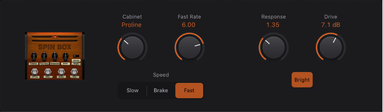 Figure. Spin Box stompbox window.