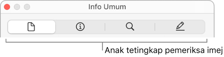 Anak tetingkap pemeriksa Imej.