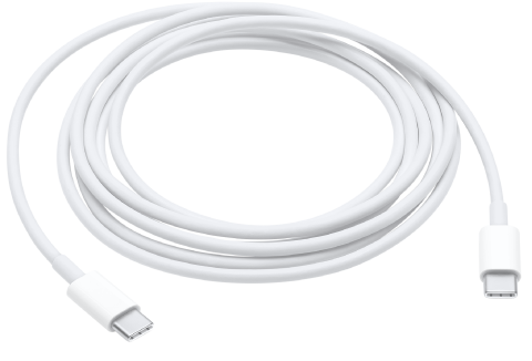 Захранващият кабел USB-C.