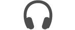 The Headphones connected status icon.