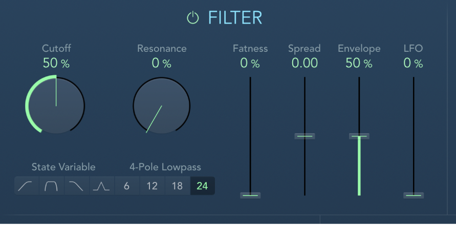 Die Filter-Steuerungen des AutoFilter-Effekts