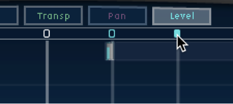 The Delay Designer Toggle bar.