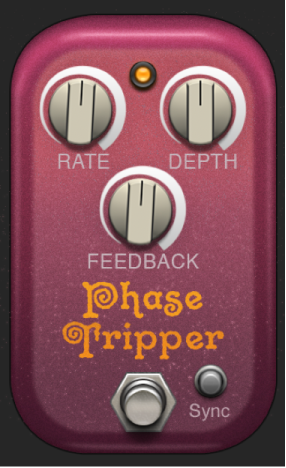 Figure. Phase Tripper stompbox window.