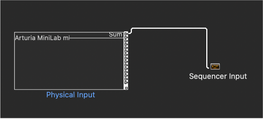 Figure. Physical input object.