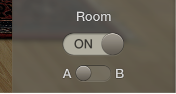 Figure. Commutateur Room de Drum Kit Designer.