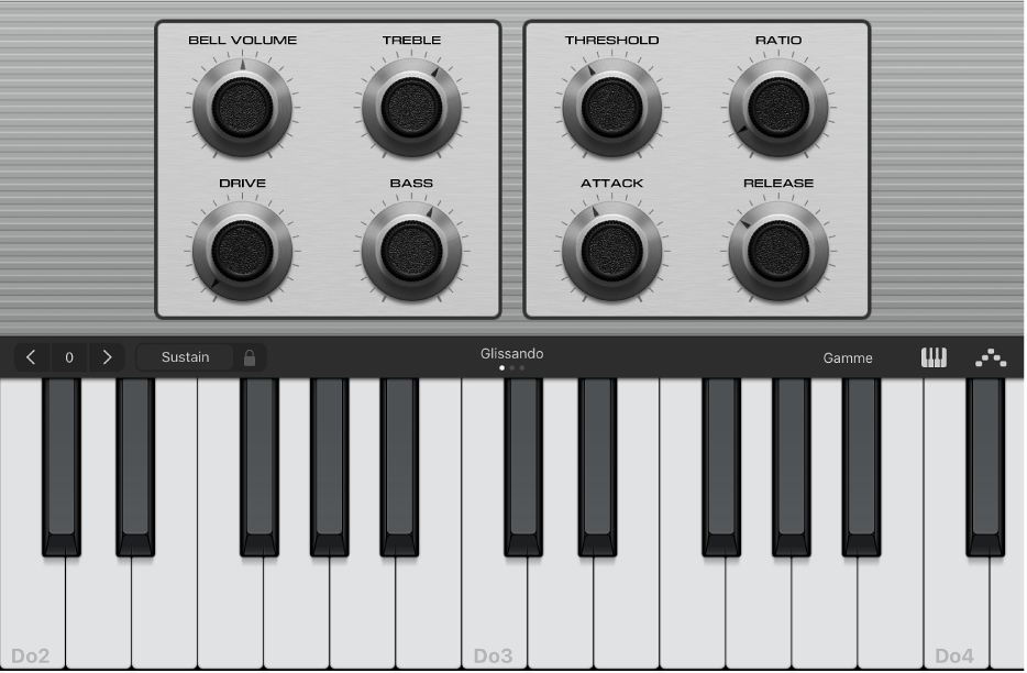 Figure. Instrument tactile Clavier.