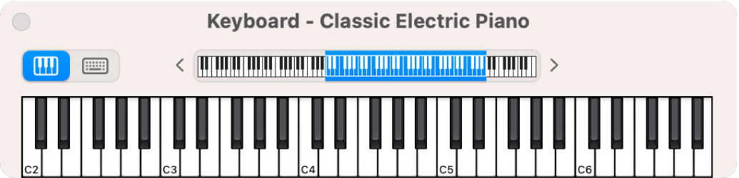 Onscreen keyboard.