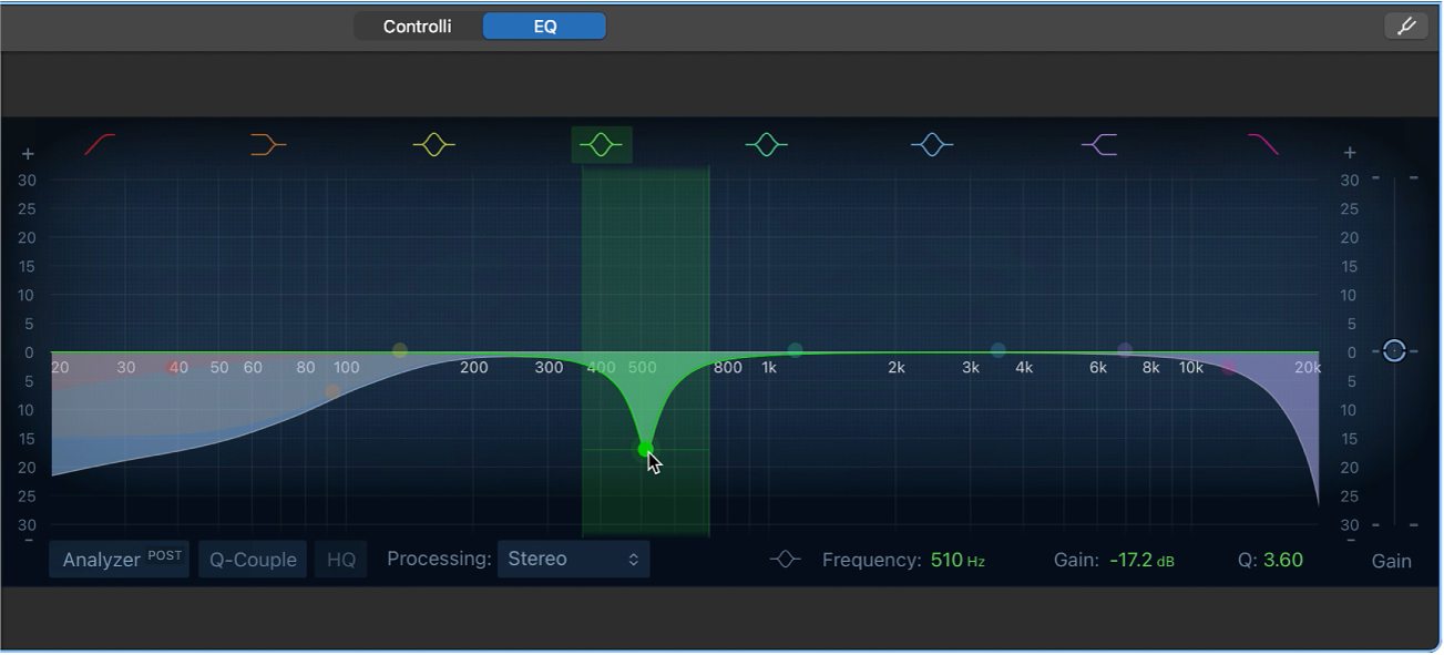 EQ “Smart Control”.