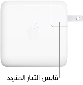 محول الطاقة USB-C قدرة 67 واط و USB-C 96 واط.