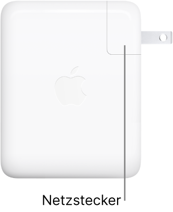 Das 140W USB-C-Netzteil.