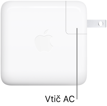 67 W USB-C in 96 W USB-C napajalnik.