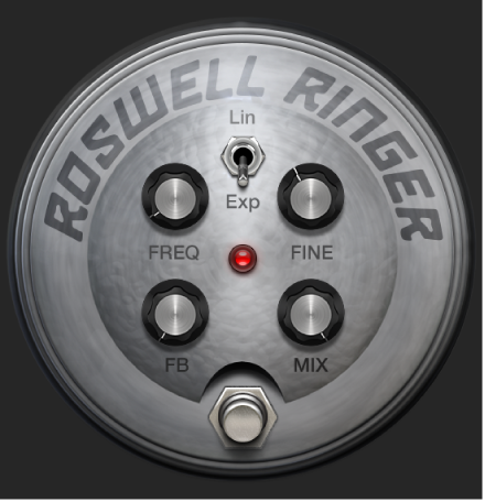 Figure. Roswell Ringer stompbox window.