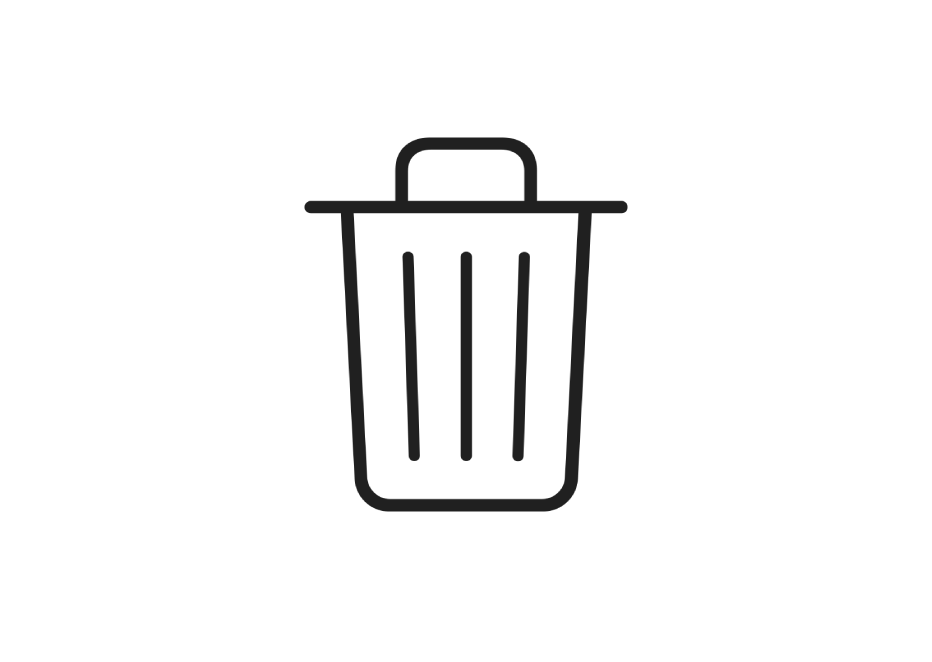 The Bin icon.