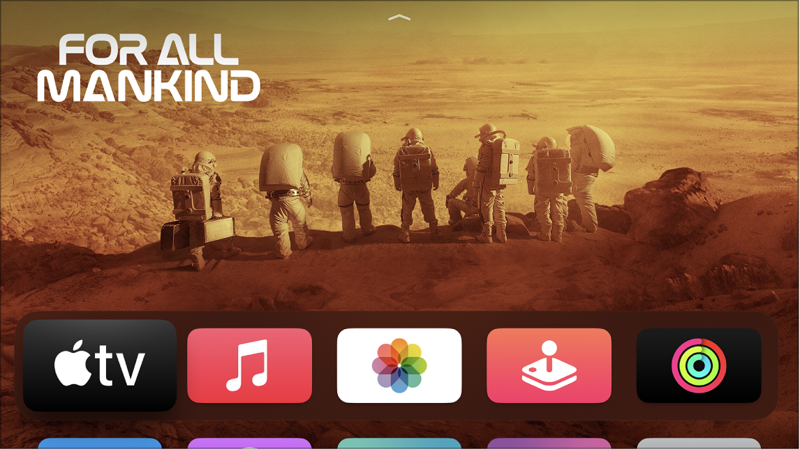 Apple TV app on Home Screen