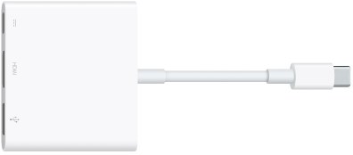 USB-C digital AV-multiportadapteren.