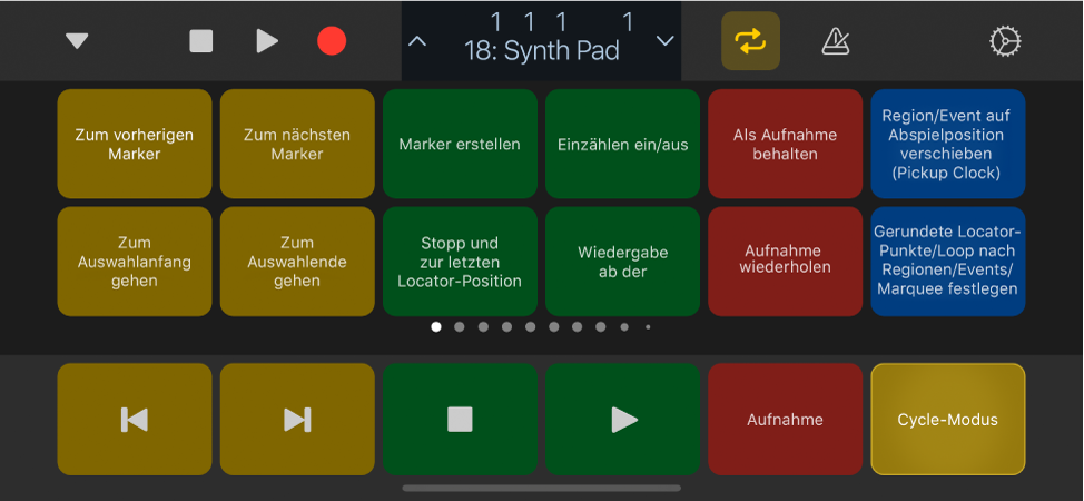 Abbildung. Darstellung „Tastaturkurzbefehle“.