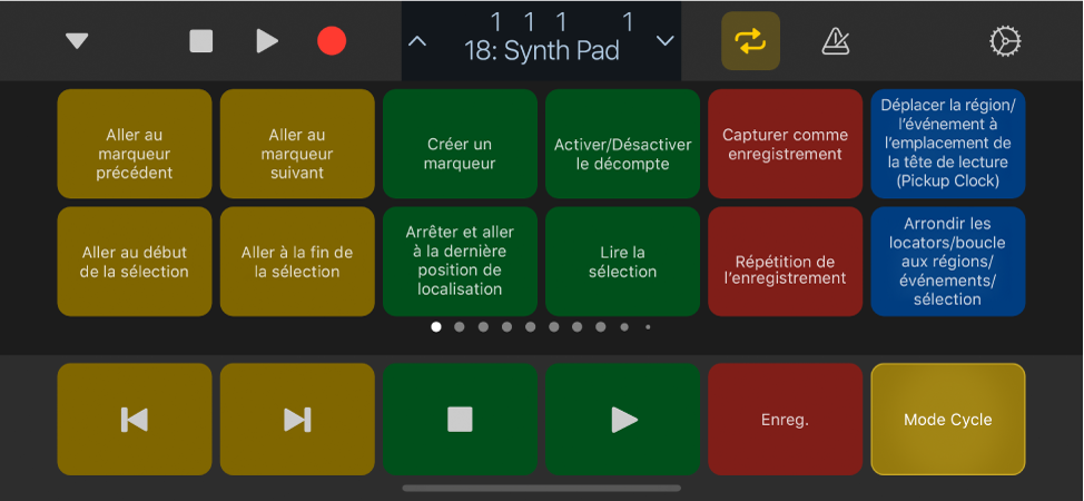 Figure. Présentation Raccourcis clavier.