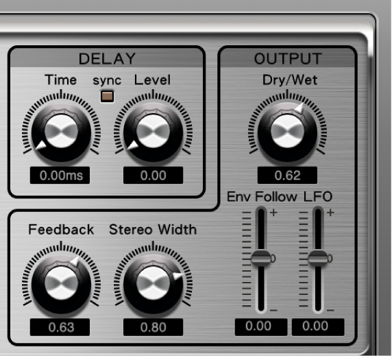 Figure. Ringshifter Output parameters.