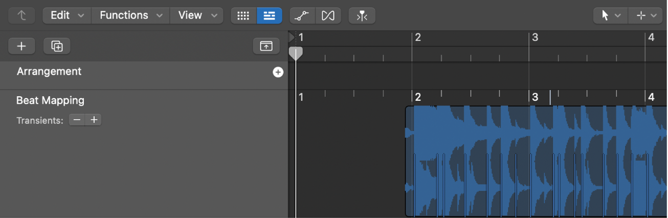 Figure. Beat Mapping track.