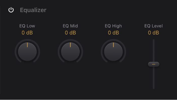 Figure. Vintage B3 EQ parameters.