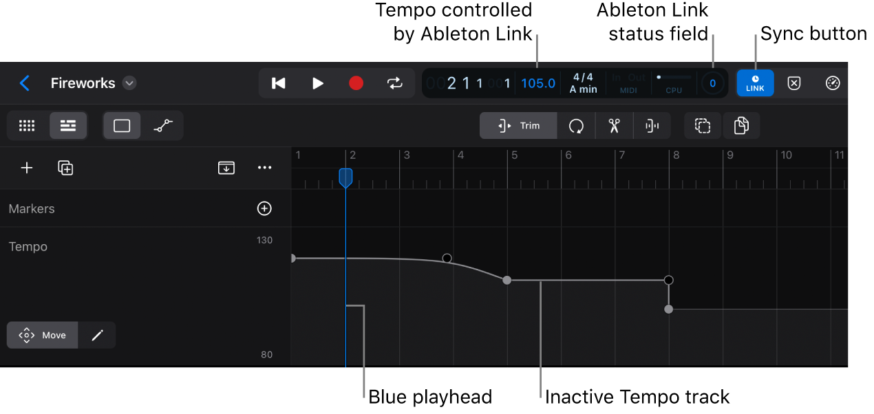 Ableton Link components.