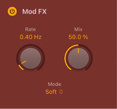 Figure. Phat FX Mod FX parameters.