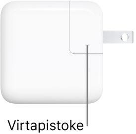 30 W USB-C-virtalähde.