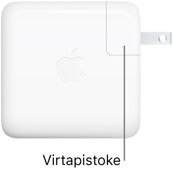 70 W USB-C-virtalähde.