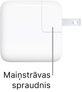 30 W USB-C strāvas adapters.