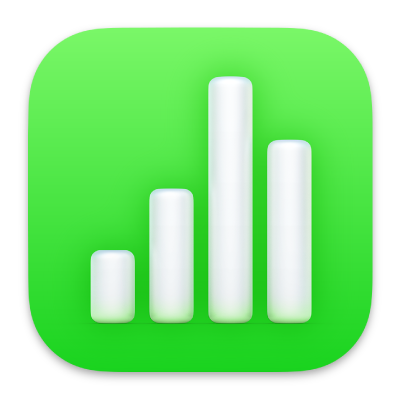 Appsymbolet for Numbers.