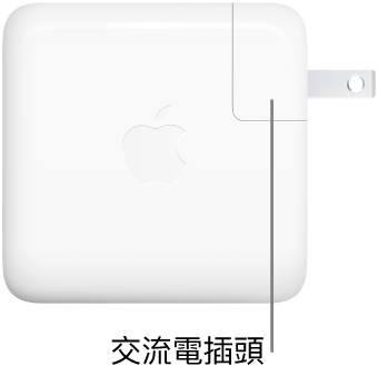 70W USB-C 電源轉接器。