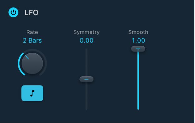 Figure. Ringshifter LFO controls.