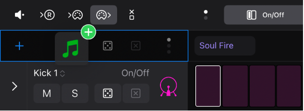 Dragging a sound to Step Sequencer.