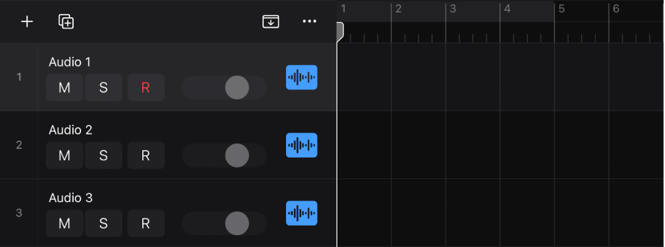 Figure. Selected audio track.