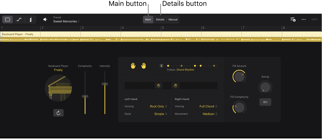 Figure. The Session Player Editor.