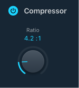 Ilustración. Controles de Compressor de “Fuzz-Wah”.