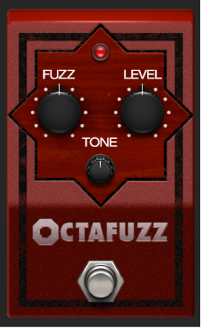 Figure. Fenêtre stompbox Octafuzz.