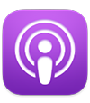 ícone do app Podcasts