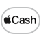 the Apple Cash button