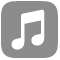 das Apple Music-Symbol