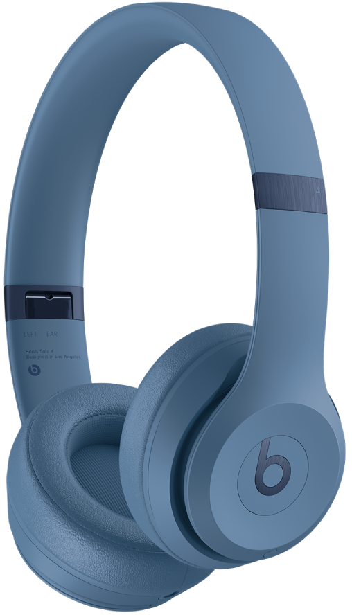 Gambar headphone Beats Solo 4 dalam warna Slate Blue