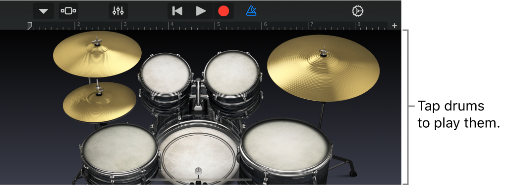 Drums Touch Instrument