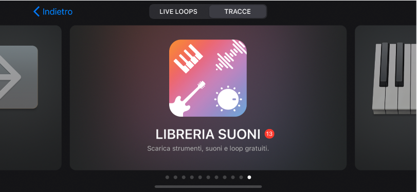 Libreria suoni nel browser Suono