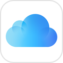 Het symbool 'iCloud Drive'.