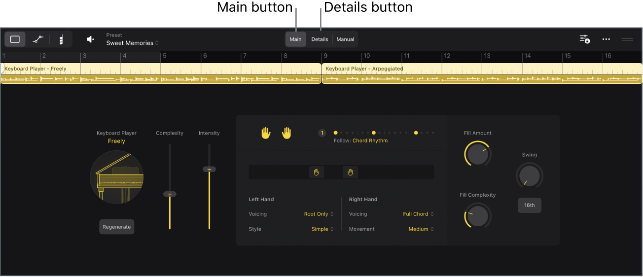 Figure. The Session Player Editor.