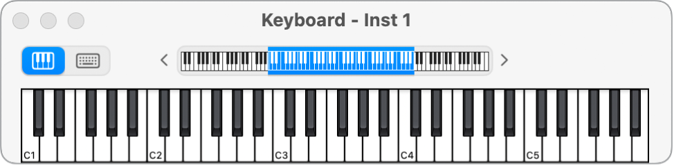 Figure. The onscreen keyboard.