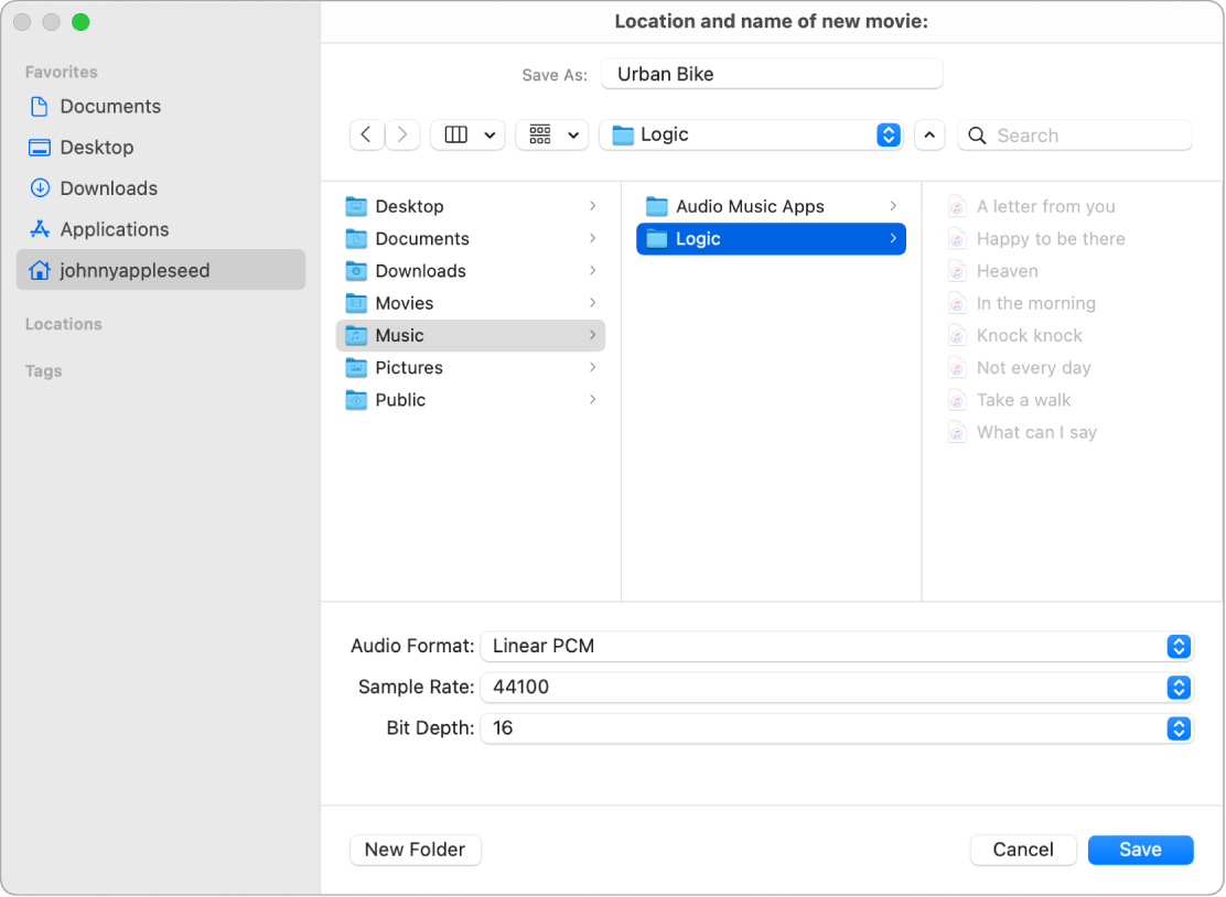 Figure. Sound Settings dialog.